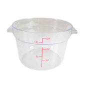 Thunder Group PLRFT312PC Food Storage Container 12 Quart Round