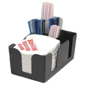 Royal ROY BARAID - Bar Organizer, 6 Compartments, Holds Napkins & Straws