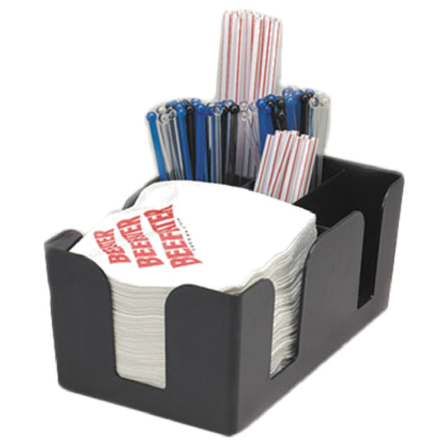 Royal ROY BARAID - Bar Organizer, 6 Compartments, Holds Napkins & Straws