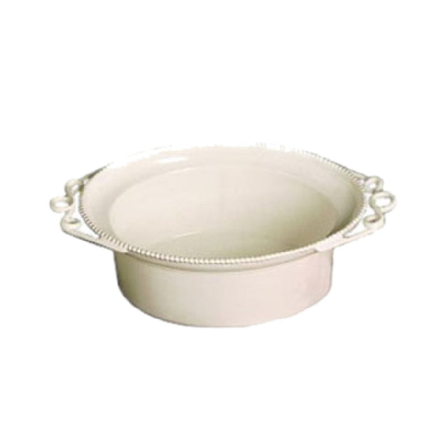 Bon Chef 2103IVYSPKLD Bolero Salad Bowl 11 Qt. 12-1/2" X 17-1/2" X 6"