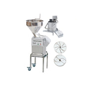 Robot Coupe CL55E2FEEDHEADS NODISC E-Series Commercial Food Processor Includes: Vegetable Prep Attachment With Automatic Feedhead & Pusher Feedhead (6-7/8" Dia.)