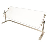 BK Resources SG-P-48 Portable Adjustable Sneeze Guard 48" Adjusts Vertically Or Horizontally