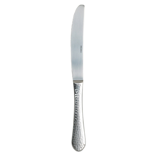Arc Cardinal FM604 Arcoroc Stone Satin Dinner Knife (L:9.5'' X W:1.3'') 13/0 Stainless Steel