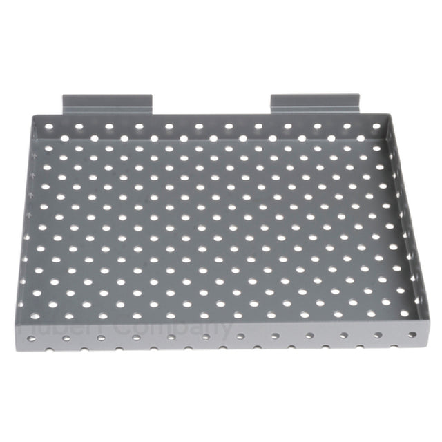 Hubert 57369 - Slatwall Shelf, 12", Perforated