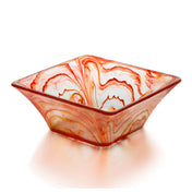 Bon Chef 59036-SCARLET Square Resin Bowl 10.5" X 10.5" X 4.25" 3 Qt. Capacity