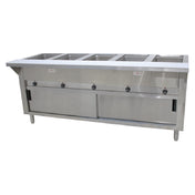 Advance Tabco SW-5E-240-DR Hot Food Table Electric 77-3/4"W X 30-5/8"D X 34-1/8"H