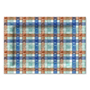 Bon Chef 100205 Basketweave Collection Plate Rectangle 16" X 12"