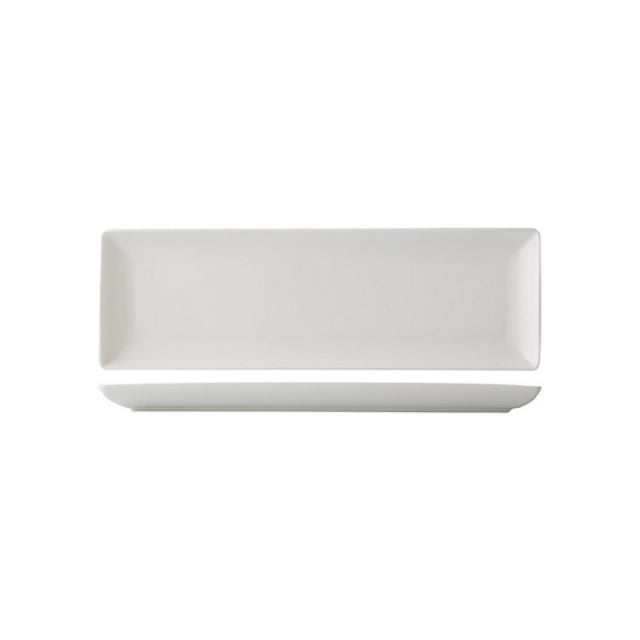 CAC China VCT-413 Victoria Tray 11-1/2"L X 3-7/8"W X 3/4"H Rectangular