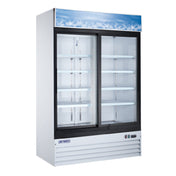 Omcan 59032 (RE-CN-0045E-HC) Refrigerated Display Reach-in Two-section