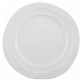 Elite Global Solutions D101-W Plate 10" Dia. X 3/4" H Irregular Round