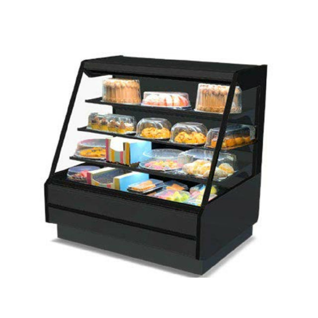 Hussmann DZC-SS-048R Delight Service Bakery Display Case Self Service Remote Refrigeration