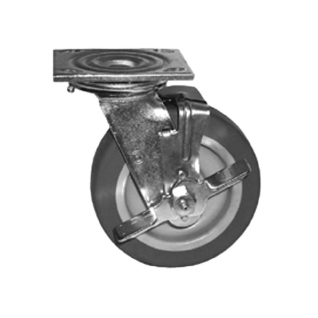 Eagle CPB6P-600 Plate Caster Brake 6" Wheel Diameter