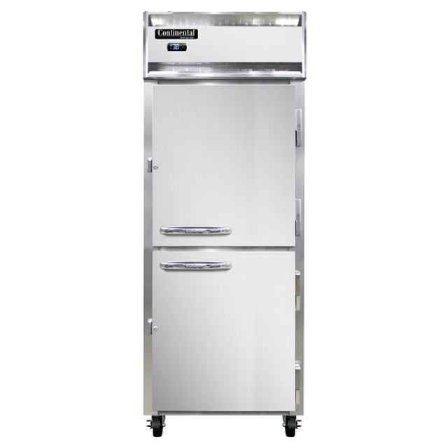 Continental Refrigerator 1RENSAHD Extra-Wide Refrigerator Reach-in 28-1/2"W
