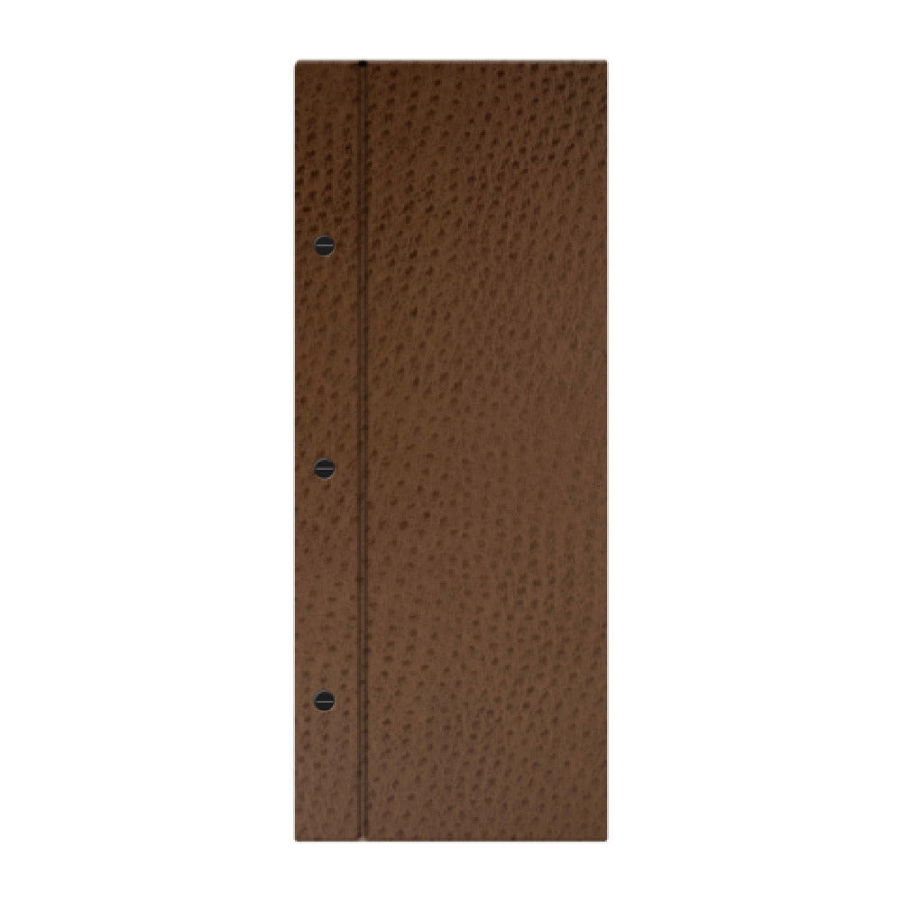 Risch CMBFF-CH 4.25X14 Chesterfield Ostrich Texture Faux-leather Chicago Menu Board (specify Color)