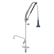 T&S Brass B-0113-12-CRB8P EasyInstall DuraPull Pre-Rinse Unit Single Hole Deck Mount