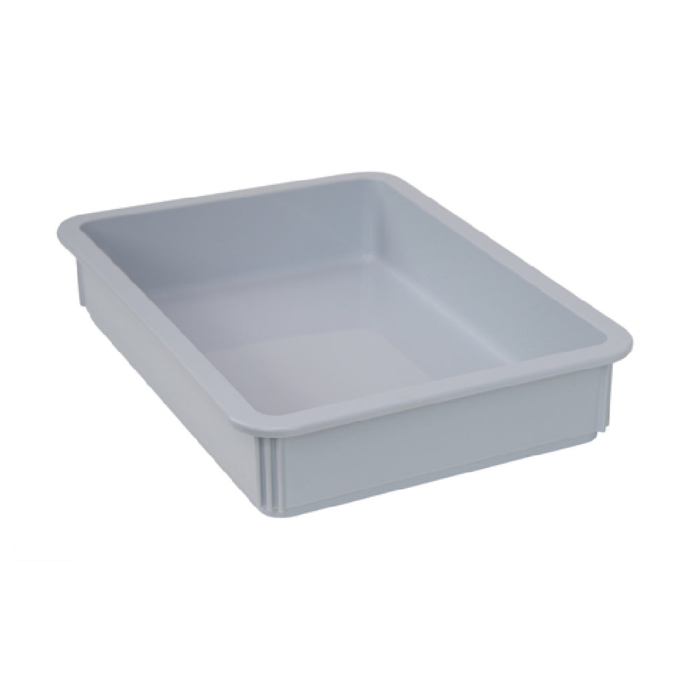 Quantum FSB-DT18133CS_GRAY - Pizza Dough Box, 17-3/4"L X 12-3/4"W X 3"H, Stackable And Dishwasher Safe