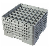Cambro 49S958151 Camrack® Glass Rack With (5) Soft Gray Extenders Full Size