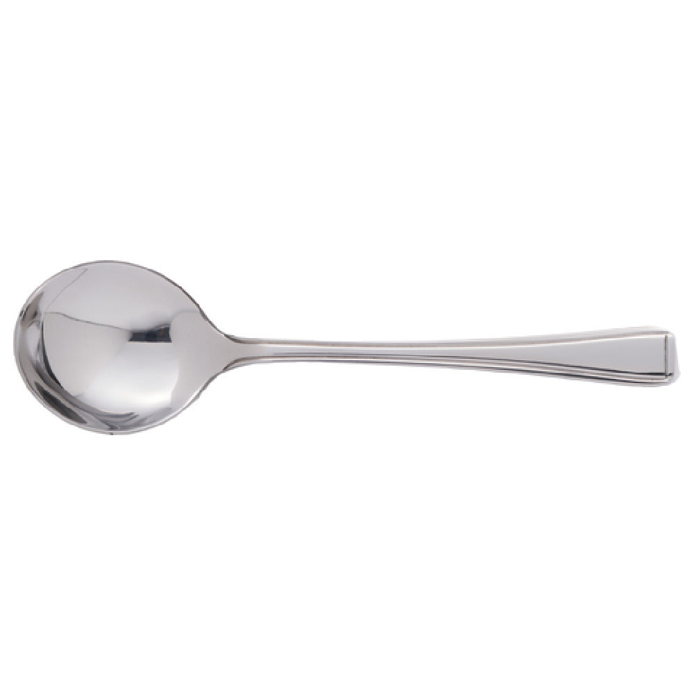 International Tableware CL-113 Bouillon Spoon 6-3/4"L Stainless Steel 18/0 Mirror Finish