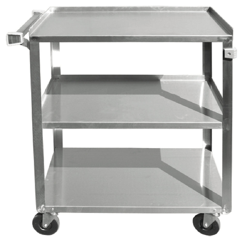 1880 Hospitality BC-2415SS Update International™ Bus Cart 300 Lb. Capacity