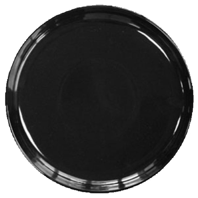 Vertex China VRE-PP-BK Pizza Plate 13-1/8" Dia. Round Rolled Edge