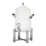 Steelite DW43WTVACWTSS Urn Tempo 3 Gal Vacuum Insulated White And Stainless Steel (Cust3Party Item) (Approx. Lead Time = 3 Weeks)