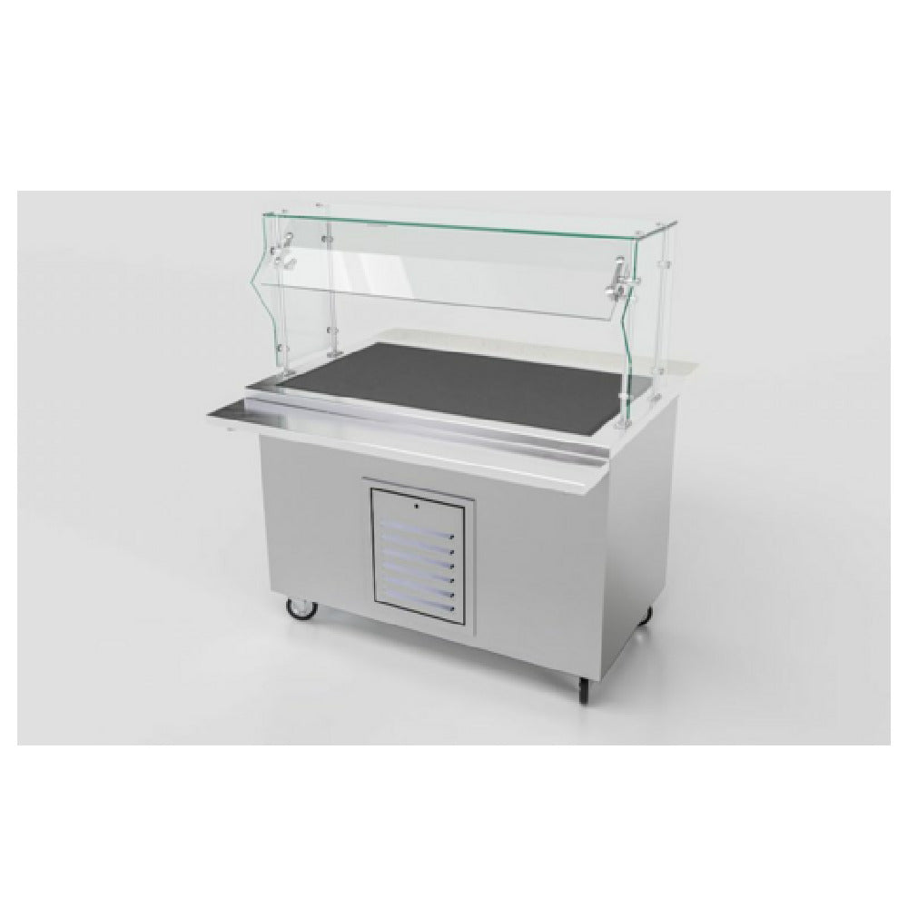Low Temp Industries SIM-QSG-50 Simplicity Series Glass Hot Or Cold Top Counter Powered By QuickSwitch™