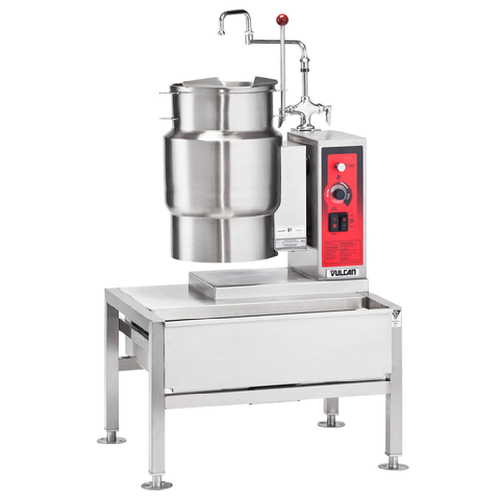 Vulcan K20ETT_208/60/3 - Tilting Kettle, Electric, 20-gallon True Working Capacity