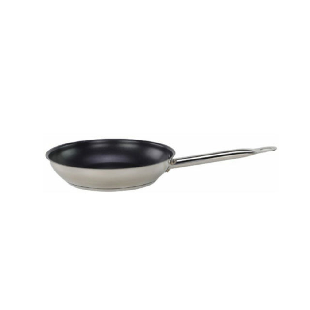 Tuxton RSCT-100 TUXSTEEL 10" Fry Pan 10.0" Dia. X 2.125"H Stainless Steel