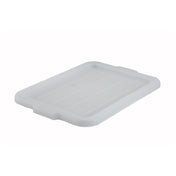 Winco PL-57W Dish Box Cover 20-1/4" X 15-1/2" Polypropylene