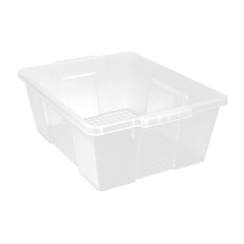 Quantum LC191507CLCS - Latch Container, 21"L X 15-7/8"W X 7-3/4"H, Stackable