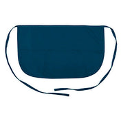 KNG 2103NAV Kng Rounded Waist Apron 13in Navy