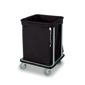 Forbes Industries 1106-B Laundry Cart 6 Bushel Capacity Heavy Duty Black Cloth Bag