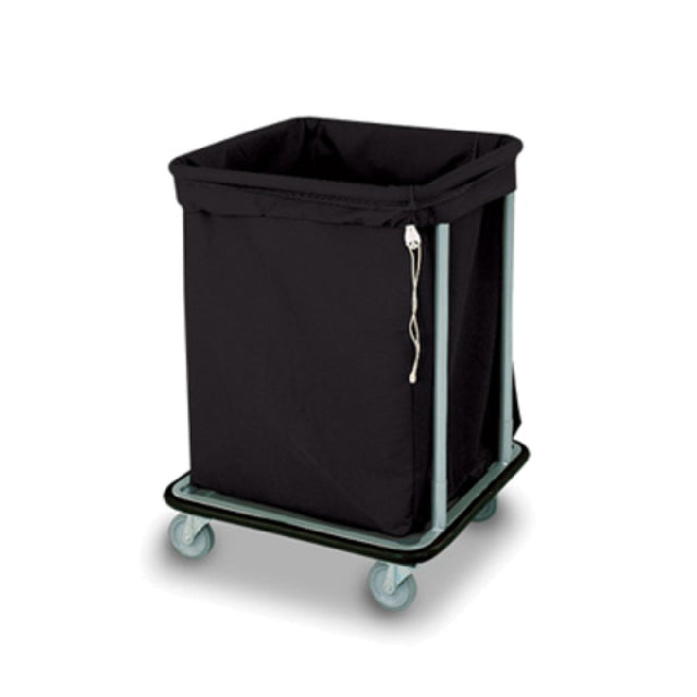 Forbes Industries 1106-B Laundry Cart 6 Bushel Capacity Heavy Duty Black Cloth Bag
