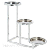 Hubert 50241 - Cerve Collection Bowl Holder, 3-tier, 6"L X 15-7/10"W X 13"H