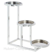 Hubert 50241 - Cerve Collection Bowl Holder, 3-tier, 6"L X 15-7/10"W X 13"H