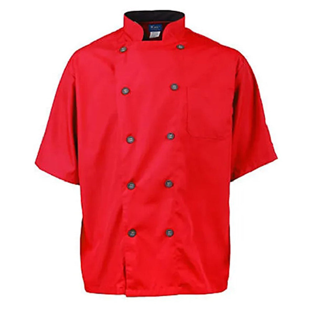 AllPoints 2124RDSL4XL Kng Active Chef Coat 4xl Mens