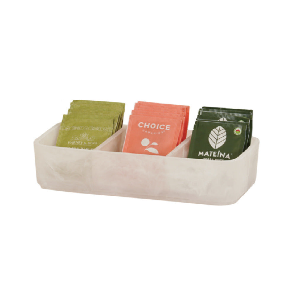 Cal-Mil 1246-126 Tray 9.5"W X 4.375"D X 2.125"H Rectangular