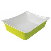 BauscherHepp TLG3312W Fleur Collection Deli Crock GN 1/2 Size 4-1/4 Qt.