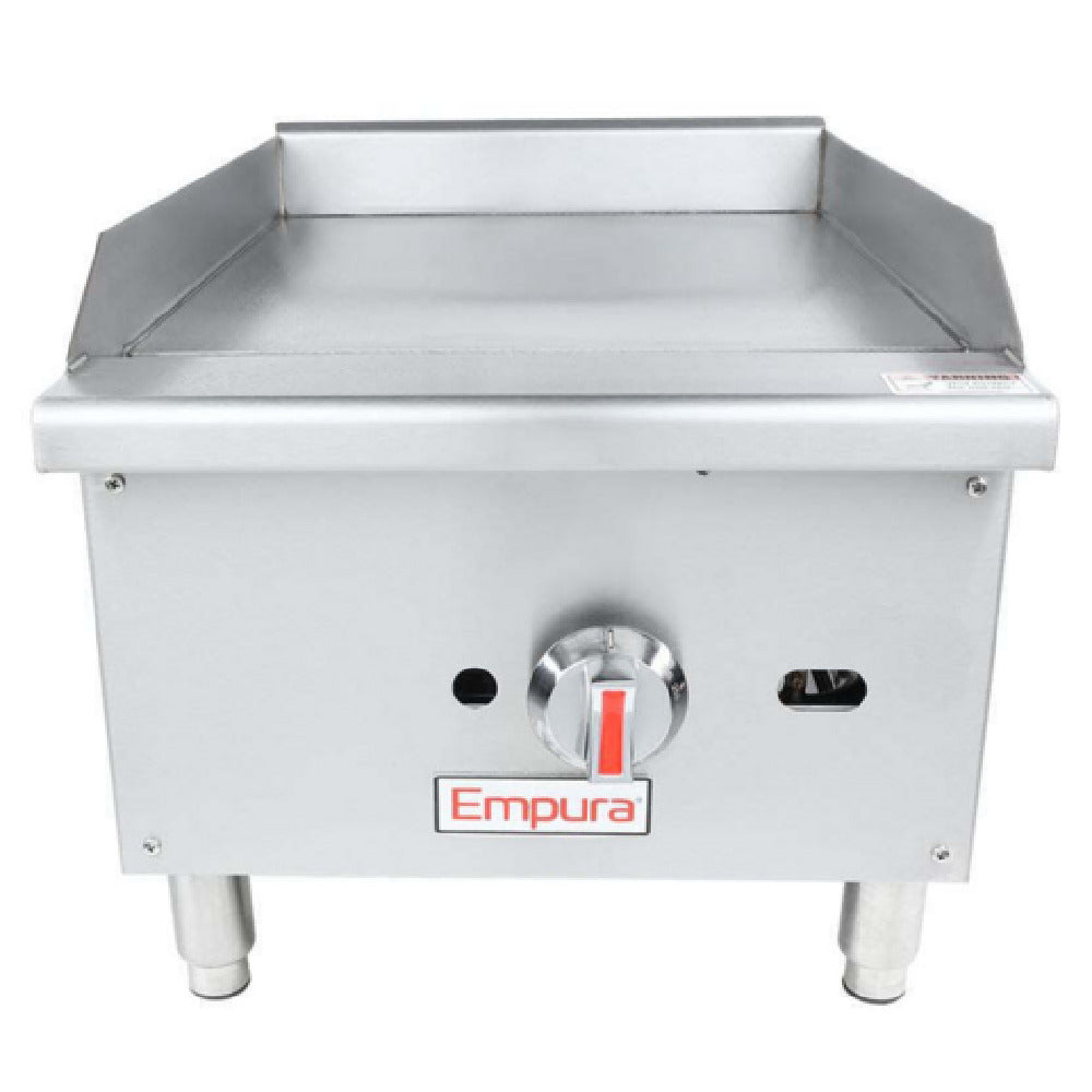 Empura EGG-16ST - Standard Duty Gas Griddle, Natural Gas, 15-7/8"W X 24-7/8"D X 15-3/8"H