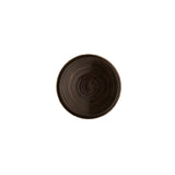 Churchill China PAIBWP261 Walled Plate 10-2/8" Dia. Patina Iron Black