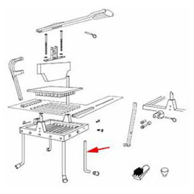 Vollrath/Idea-Medalie 379018 Leg Lettuce King Iv M# 4400