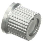 Vollrath/Idea-Medalie B405019 Silver Push On Knob W/ Set Screw