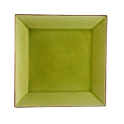 CAC China 6-S16-G Japanese Style Plate 10"L X 10"W X 1-1/2"H Square