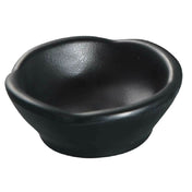 Yanco BP-0003 Black Pearl Sauce Dish 2-1/2 Oz. 3-3/4" X 2-1/4"
