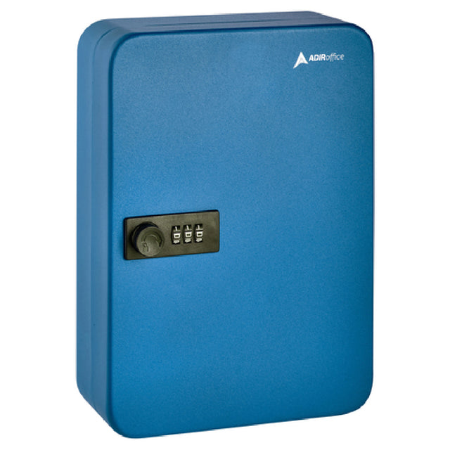 Alpine Industries ADI682-48-BLU Key Cabinet 48 Key Capacity Combination Lock