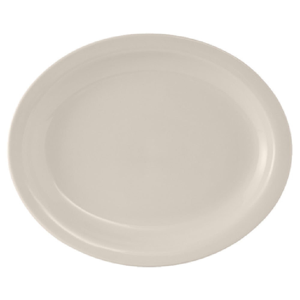 Tuxton TNR-040 Platter 7-1/8" X 5-3/4" Oval