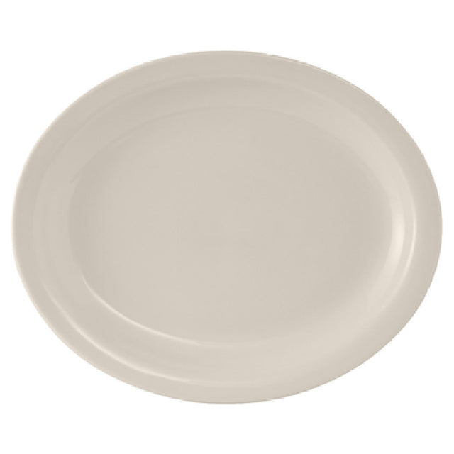 Tuxton TNR-040 Platter 7-1/8" X 5-3/4" Oval