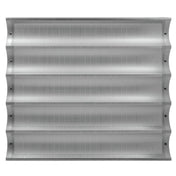 Hubert 30763 - Baguette/French Bread Pan, Holds (5) Long Rolls, 26" X 18" X 1"H Overall