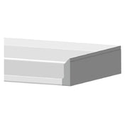 SPG TAC-5-30 - Universal Stainless Cap And Finish For End Splash, 6" X 30", Does Not Include End Splash