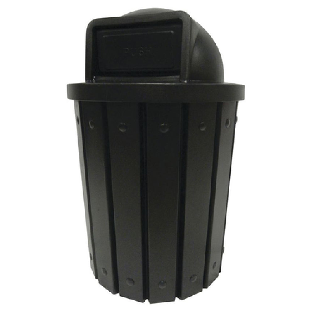 Hubert 61811 - Trash Receptacle, 42 Gallon, 25" Dia. X 29"H